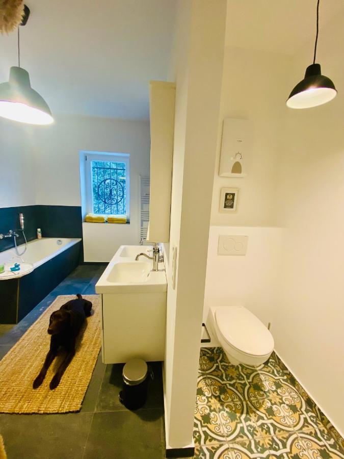 Get-Your-Flat Traumhafte Altbau-Wohnung In Denkmal-Villa 3 Zr Kue Bad 2 Schlafzr 125 M2 Haustier Auf Anfrage - Ruhig & Naturnah Hagen  Buitenkant foto